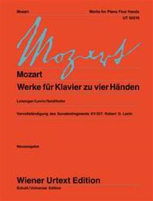 Wolfgang Amadeus Mozart: Works For Piano 4 Hands: (Arr. Bruno Seidlhofer): Solo de Piano