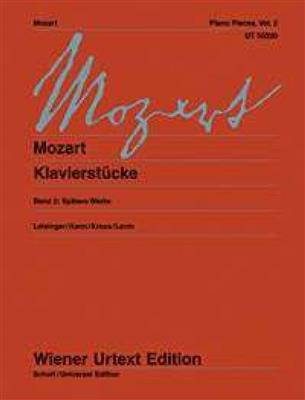 Wolfgang Amadeus Mozart: Piano Pieces - Volume 2: (Arr. Hans Kann): Solo de Piano