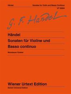 Georg Friedrich Händel: Sonatas: Violon et Accomp.