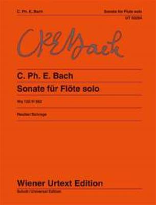 Carl Philipp Emanuel Bach: Sonate Wq 132/H 562 A Moll: Solo pour Flûte Traversière