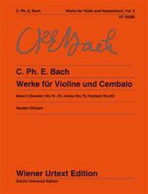 Carl Philipp Emanuel Bach: Sonatas Band 2: Violon et Accomp.