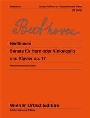 Ludwig van Beethoven: Sonata Op. 17: Cor Français et Accomp.