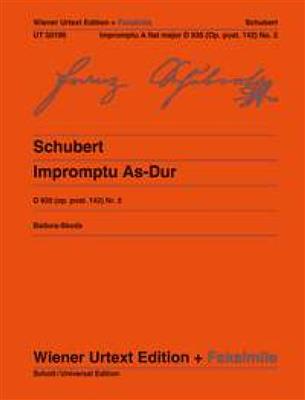 Franz Schubert: Impromptu A-flat D 935 Ab Op. Post. 142/2 D 935: Solo de Piano