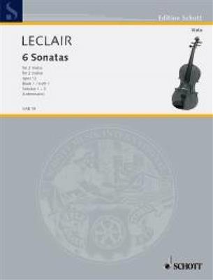 Jean-Marie Leclair: Sonaten(6) 1 Opus 12 2Vla.: Duo pour Altos