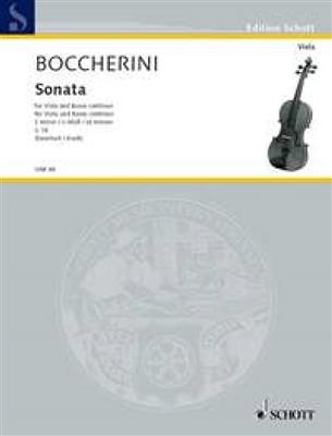 Luigi Boccherini: Sonata C Minor G 18: Alto et Accomp.