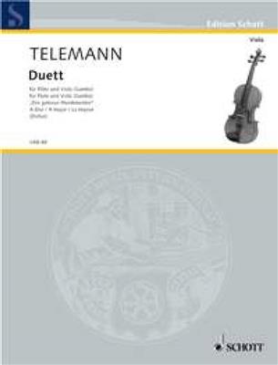 Georg Philipp Telemann: Duet in A major: Duo Mixte