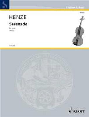 Hans Werner Henze: Serenade: (Arr. Garth Knox): Solo pour Alto