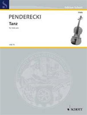 Krzysztof Penderecki: Tanz: Solo pour Alto