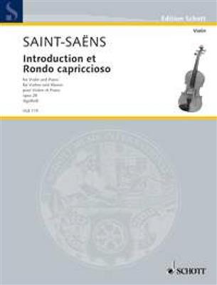 Camille Saint-Saëns: Introduction & Rondo Capriccioso: Violon et Accomp.