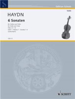 Franz Joseph Haydn: 6 Sonatas Hob.VI: 1-6 Heft 1: Duo pour Cordes Mixte