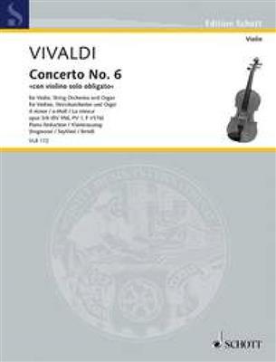 Antonio Vivaldi: Concerto No. 6 op. 3/6 RV 356, PV 1, F I/176: (Arr. Annette Seyfried): Orchestre à Cordes et Solo