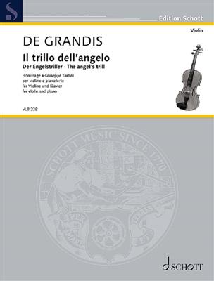 Renato de Grandis: Der Engelstriller: Violon et Accomp.