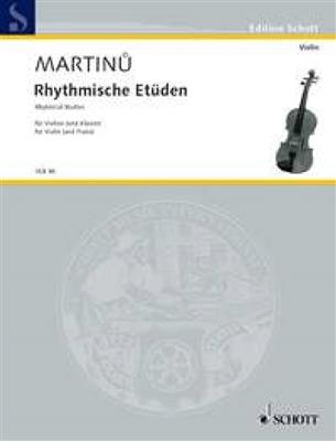 Bohuslav Martinu: Rhythmische Etuden: Violon et Accomp.