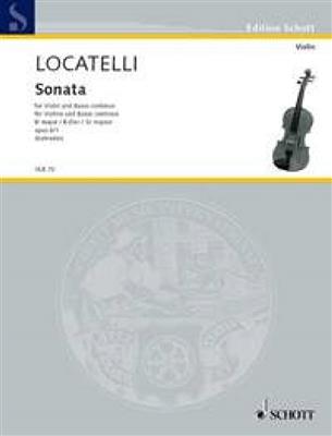 Pietro Locatelli: Sonata Si B Op. 6 N. 1 (Kolneder): Violon et Accomp.