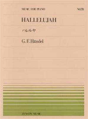 Georg Friedrich Händel: 'Hallelujah' For Piano: Solo de Piano