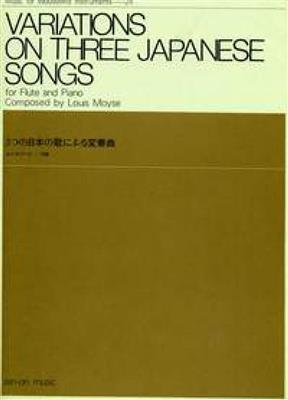 Louis Moyse: Variations on three Japanese Songs: Flûte Traversière et Accomp.