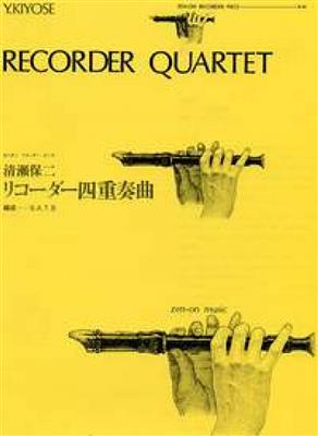 Yasuji Kiyose: Recorder Quartet: Flûte à Bec (Ensemble)