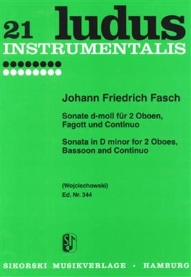 Johann Friedrich Fasch: Sonate für 2 Oboen, Fagott und Continuo: Ensemble de Chambre