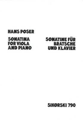 Hans Poser: Sonatine: Alto et Accomp.