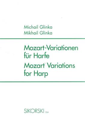 Mikhail Glinka: Mozart-Variationen - Mozart Variations: Solo pour Harpe