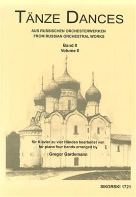 Tänze aus russischen Orchesterwerken: (Arr. Gregor Gardemann): Piano Quatre Mains