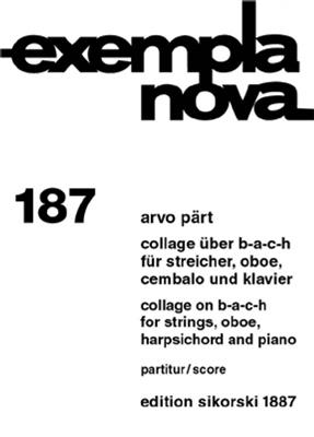 Arvo Pärt: Collage über B-A-C-H: Ensemble de Chambre