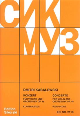 Dmitri Kabalevsky: Konzert für Violine und Orchester op.48: (Arr. Dmitri Kabalevsky): Orchestre et Solo