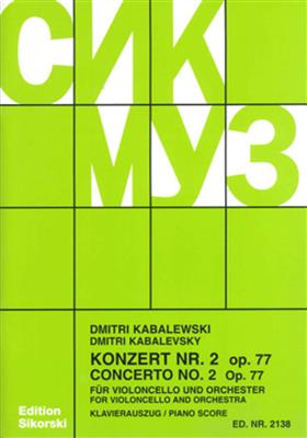 Dmitri Kabalevsky: Concert 02 Op.77: Violoncelle et Accomp.
