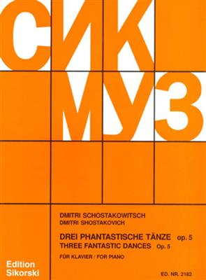 Dimitri Shostakovich: Fantastische Tanze(3) Op.5: Solo de Piano