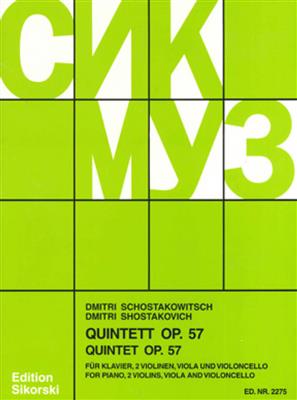 Dimitri Shostakovich: Quintetto Op. 57 Pf 2Vni Vla E Vc: Quintette pour Pianos