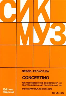 Sergei Prokofiev: Concertino: Orchestre Symphonique