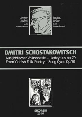 Dimitri Shostakovich: From Yiddish Folk-Poetry Song Cycle Op.79: Chœur Mixte et Piano/Orgue