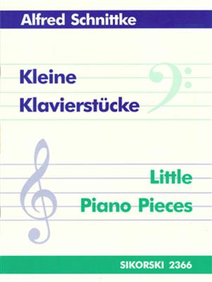 Alfred Schnittke: Little Piano Pieces: Solo de Piano