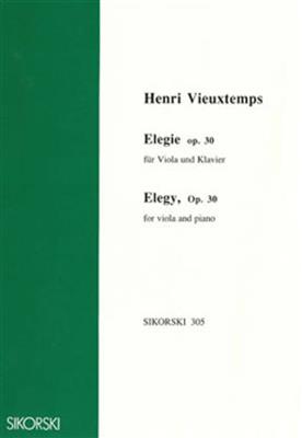 Henri Vieuxtemps: Elegy Op.30: Alto et Accomp.