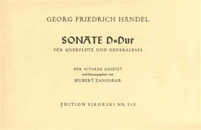 Georg Friedrich Händel: Sonata In G Major: Flûte Traversière et Accomp.