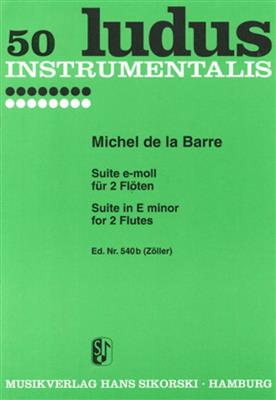 W. Barre: Suite E: Duo pour Flûtes Traversières