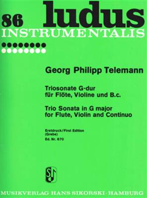 Georg Philipp Telemann: Trio Sonata In G: Ensemble de Chambre