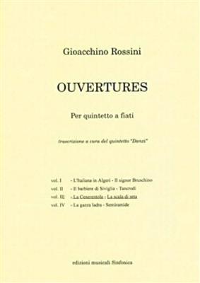 Gioachino Rossini: Ouvertures Vol. II: Bois (Ensemble)