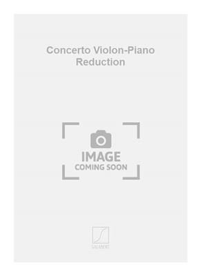 Jean Rivier: Concerto Violon-Piano Reduction: Violon et Accomp.