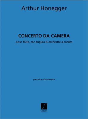 Arthur Honegger: Concerto Da Camera Partition Flute Cor-Ang. Et: Orchestre de Chambre