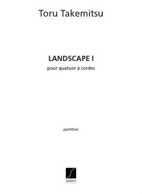 Toru Takemitsu: Landscape I - Pour 2 Violons Alto Et Vlc -: Ensemble de Chambre