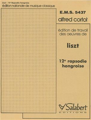 Franz Liszt: Rhapsodie hongroise n° 12: Solo de Piano