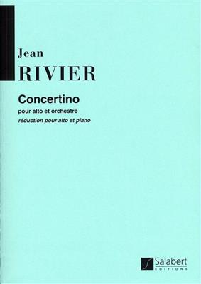 Jean Rivier: Concertino Pour Alto Et Orchestre: Saxophone