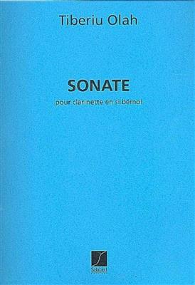 Tiberiu Olah: Sonate: Solo pour Clarinette