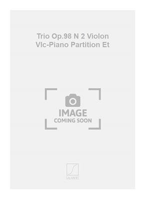Vincent d'Indy: Trio Op.98 N 2 Violon Vlc-Piano Partition Et: Ensemble de Chambre