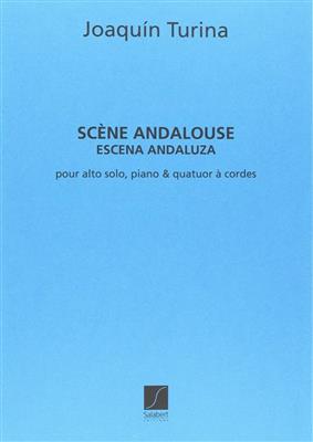 Joaquín Turina: Scene Andalouse Alto Cordes-Piano Partition Et: Cordes (Ensemble)