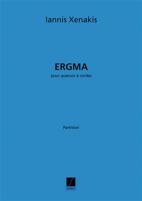 Iannis Xenakis: Ergma: Quatuor à Cordes