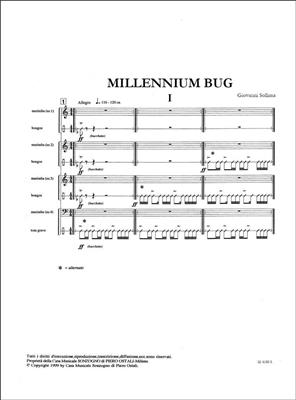 Giovanni Sollima: Millennium bug: Percussion (Ensemble)