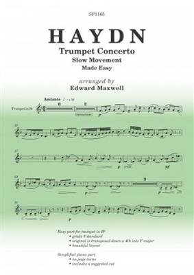 Franz Joseph Haydn: Trumpet Concerto - Slow Movement Made Easy: Trompette et Accomp.