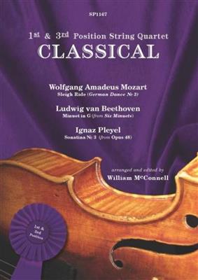 Ludwig van Beethoven: 1st & 3rd Position String Quartet: Classical: (Arr. William McConnell): Quatuor à Cordes